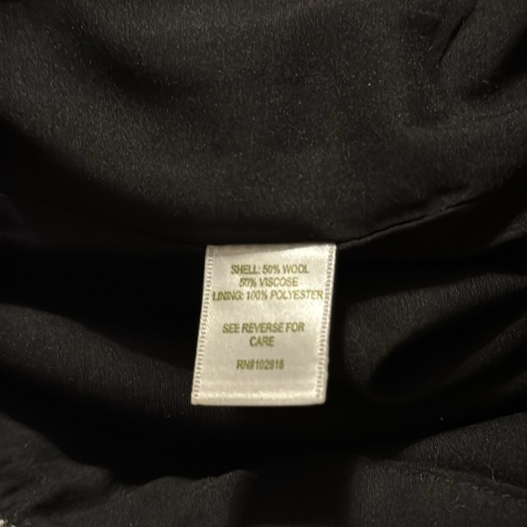 Garnet Hill Gray Herringbone Pencil Skirt Size 12 - Picture 4 of 4